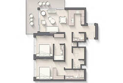 2 bedroom apartment